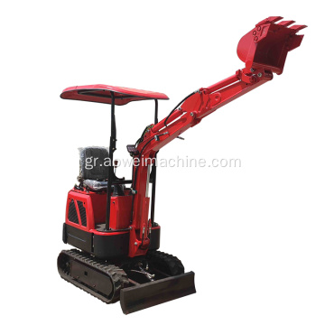 Πολυλειτουργικός μικρός κήπος Hydraulic Digger Mini Excavator 0,8 τόνοι προς πώληση uk Ευρώπη